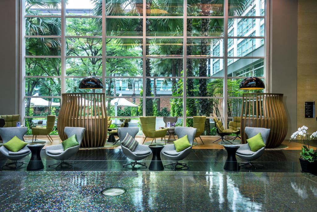 Pullman Bangkok King Power Otel Dış mekan fotoğraf The lobby of the hotel